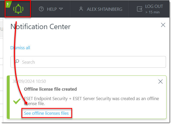 6A eset protect hub offline
