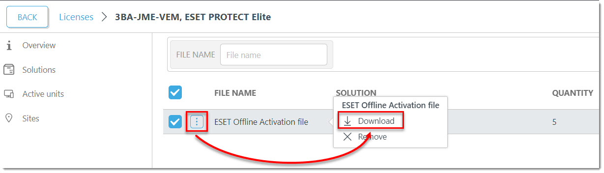6B eset protect hub offline