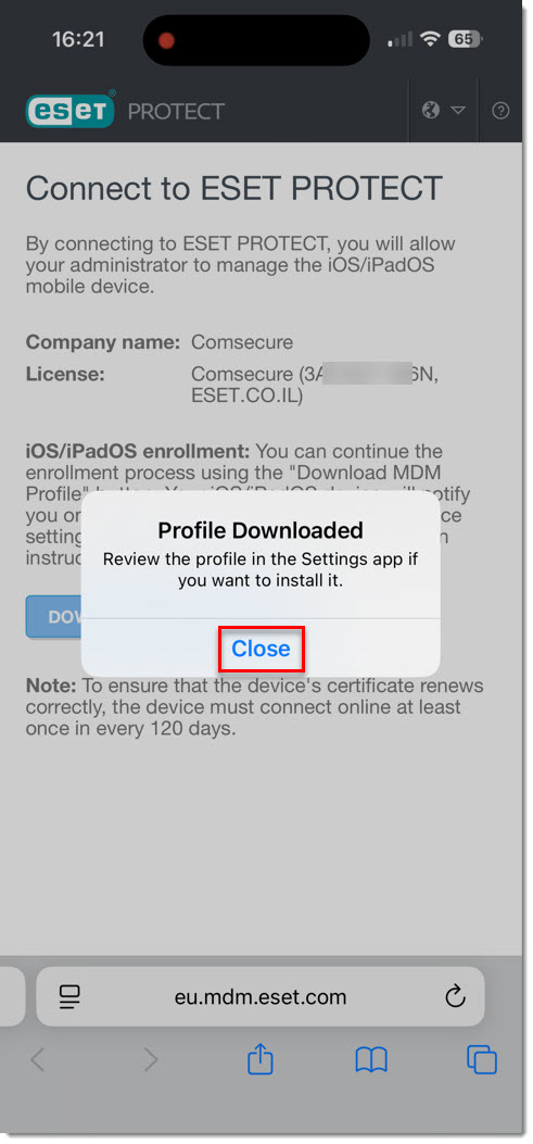 7 mobile enrollment