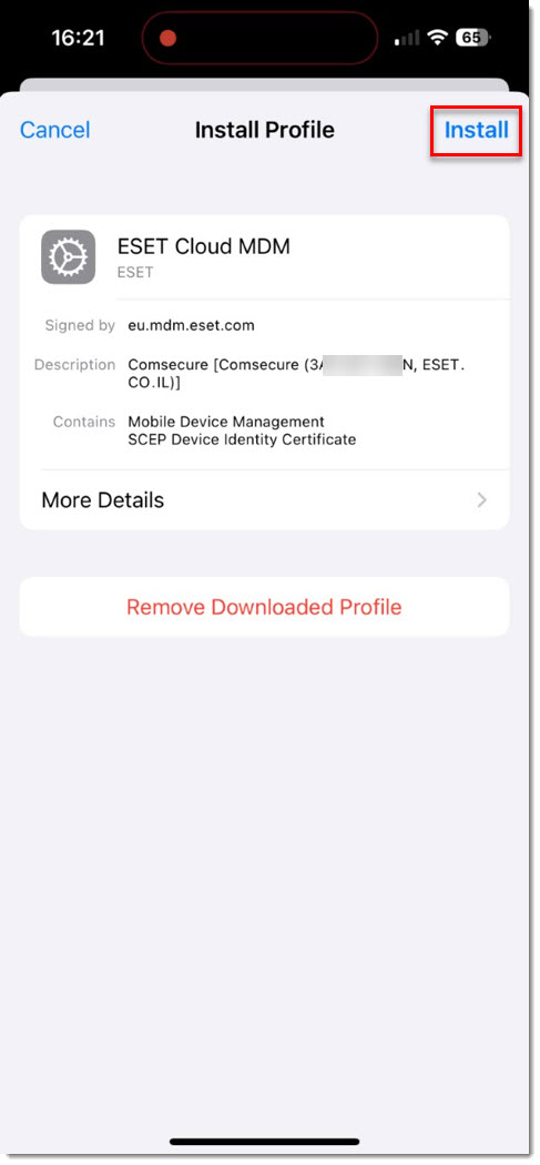 9 mobile enrollment