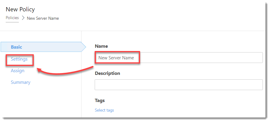 2 server name change